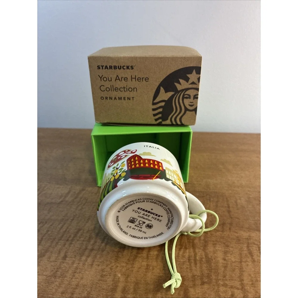 'Italia' Italy - Starbucks You Are Here Collection Ornament
